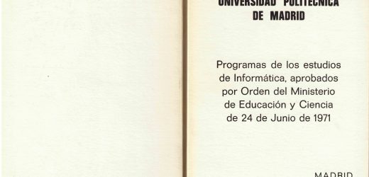 La Facultad de Informática de Madrid